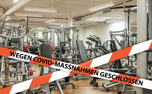 Fitnessstudios seit fast einem Jahr in unfreiwilliger Zwangspause. 